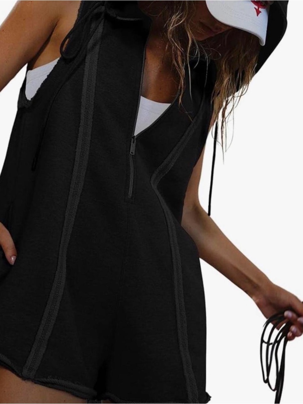 FP Movement by Free People Free Spirit Black Romper Size S